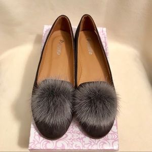 ✨NWT Pazzle Pom Flats